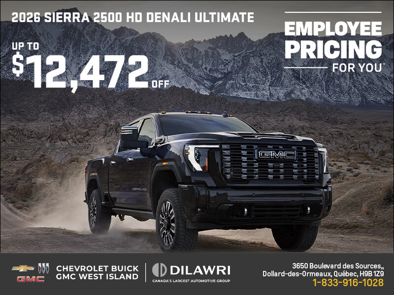The 2026 GMC Sierra 2500 HD Denali Ultimate