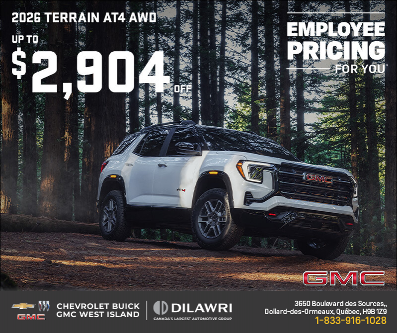 The 2026 GMC Terrain
