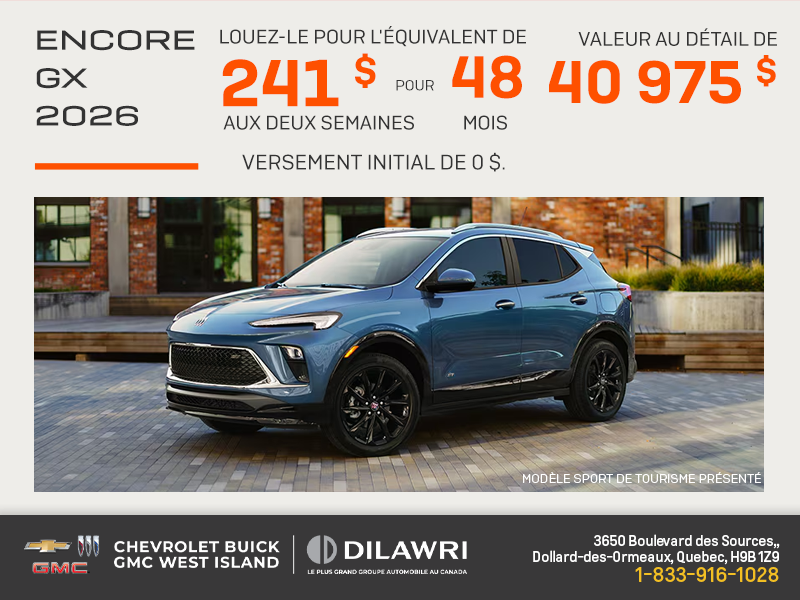 Buick Encore GX 2026