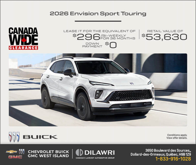 Get the 2026 Buick Envision