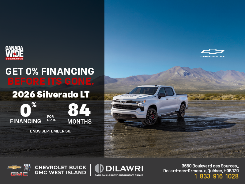 Get the 2026 Silverado LT