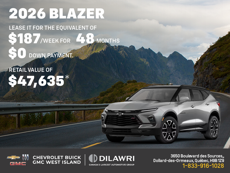 2026 Chevrolet Blazer