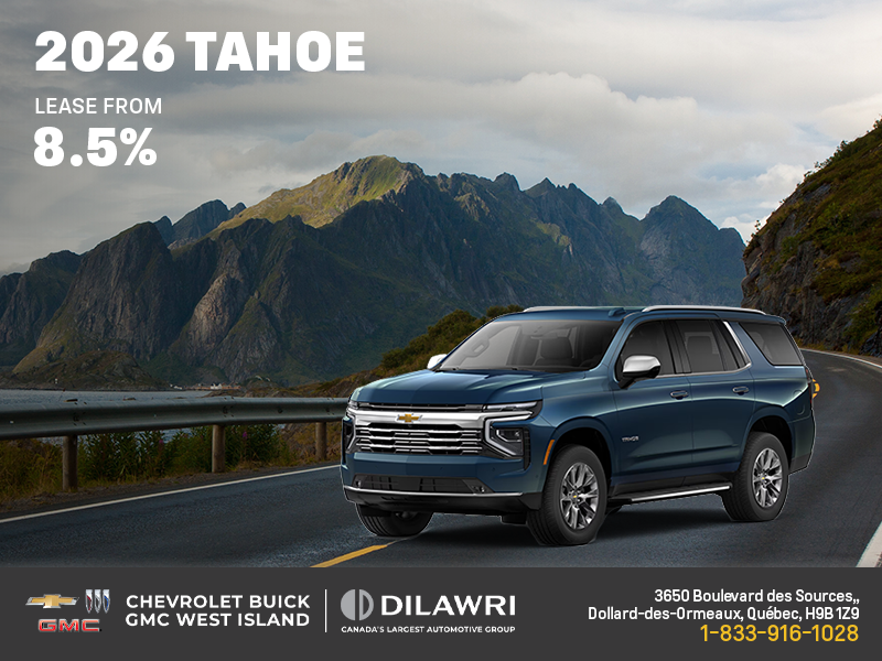 2026 Chevrolet Tahoe