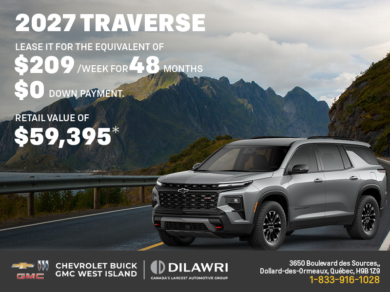 2027 Chevrolet Traverse