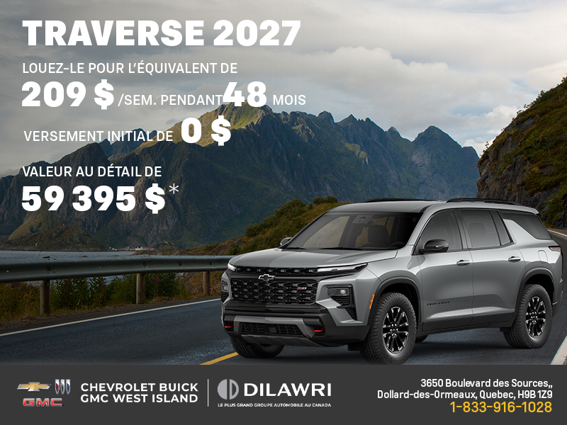 Chevrolet Traverse 2027