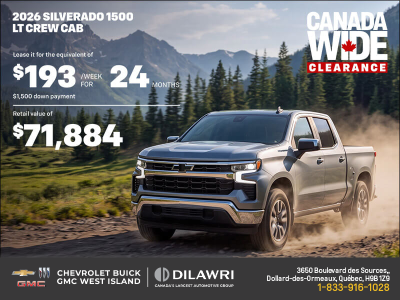 The 2026 Chevrolet Silverado 1500 LT