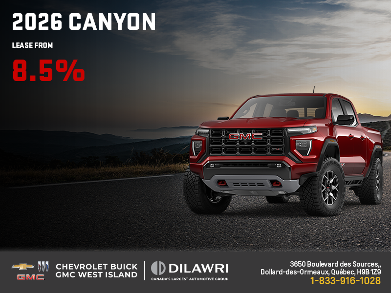 The 2026 GMC Canyon