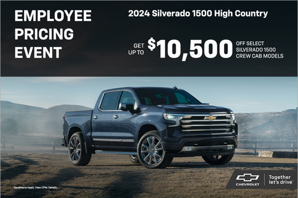 The 2024 Chevrolet Silverado High Country | Lounsbury Miramichi in ...