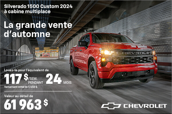 Procurez-vous le Chevrolet Silverado 1500 2024