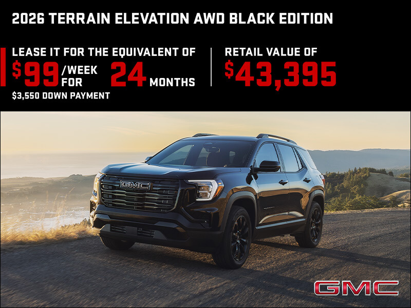 The 2026 GMC Terrain