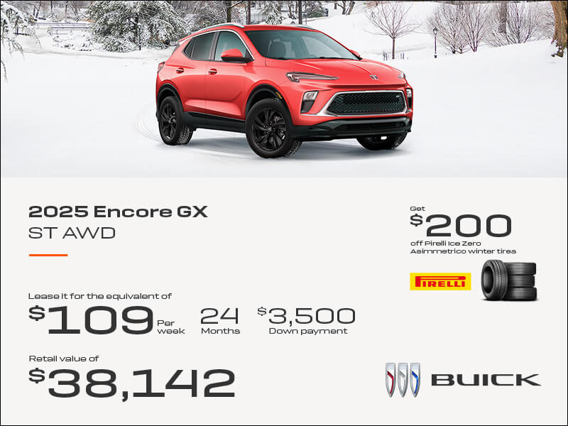 Get the 2025 Buick Encore GX