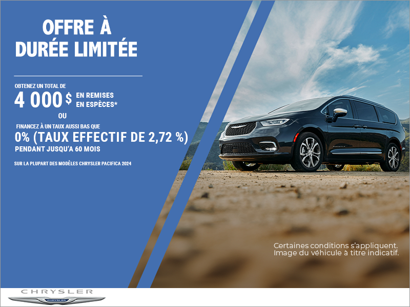 L'événement mensuel de Chrysler