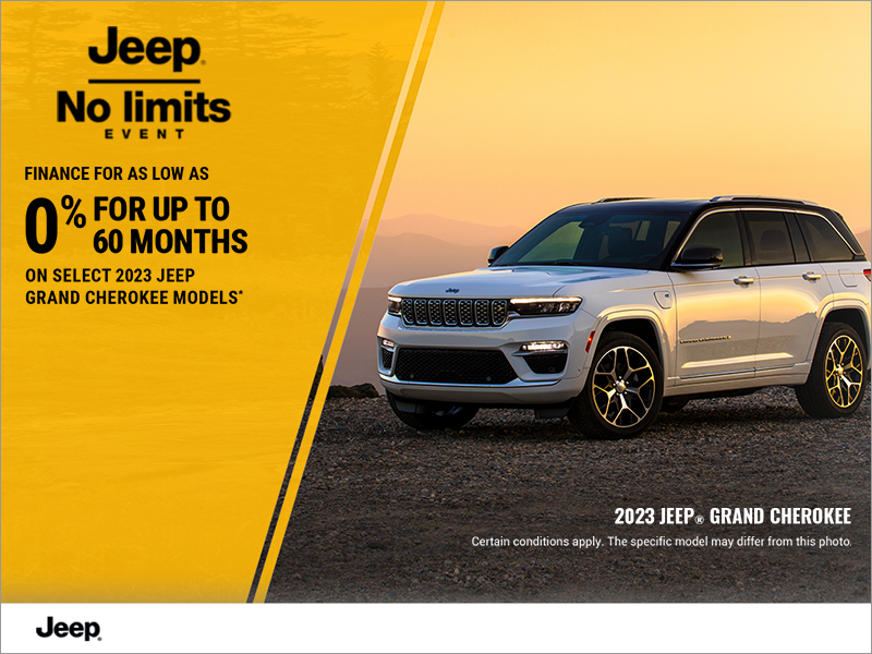 Get the 2023 Jeep Grand Cherokee!