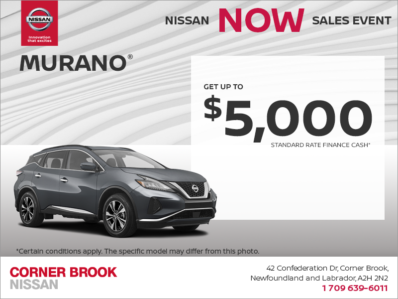 Get the 2019 Murano Today!