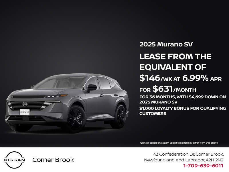 Get the 2025 Nissan Murano today!