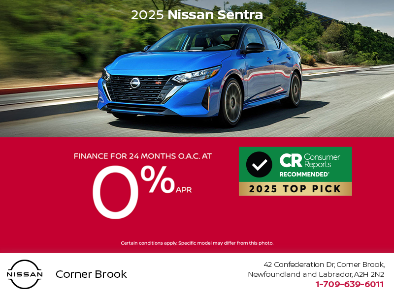 Get the 2025 Nissan Sentra Today!