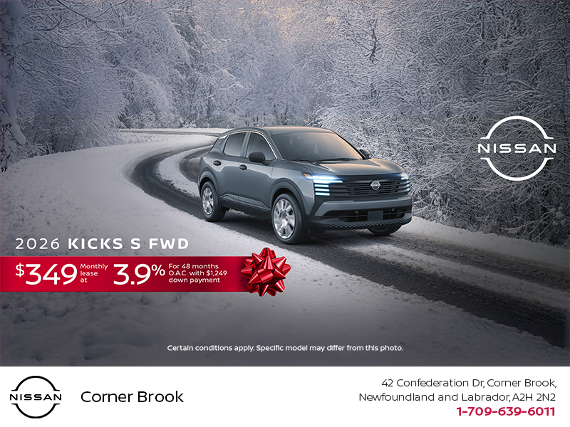 Get the 2026 Nissan Kicks Today!