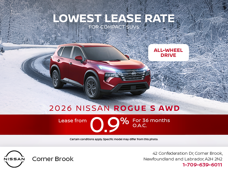 Get the 2026 Nissan Rogue Today!