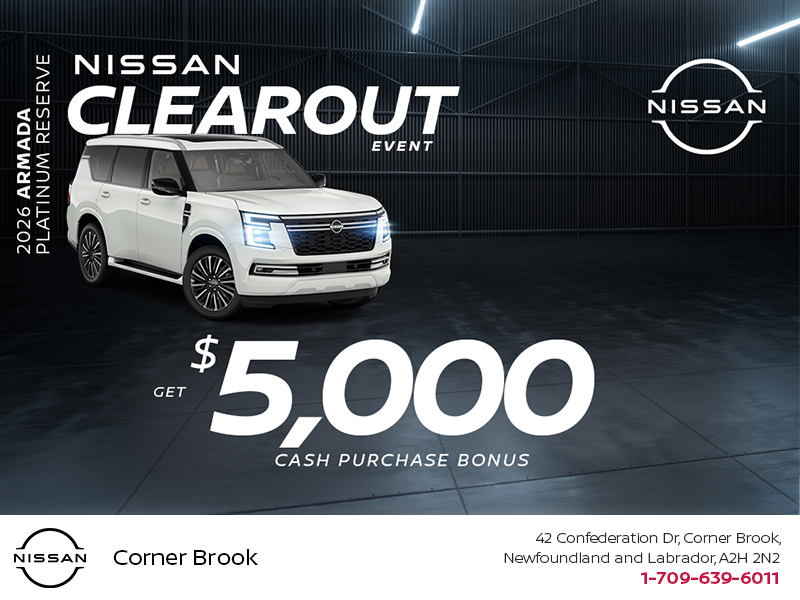 Get the 2026 Nissan Armada Today!