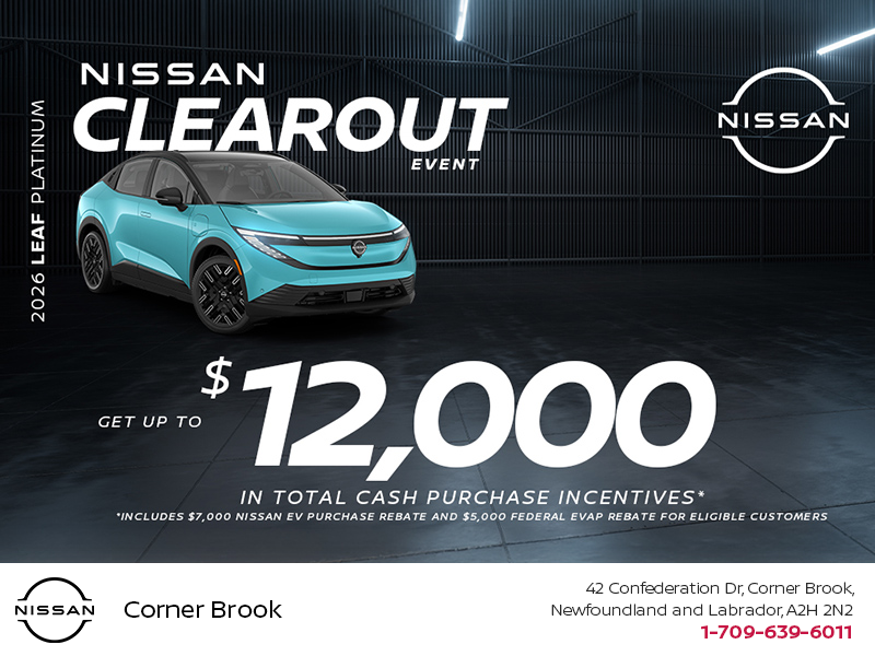 Get the 2026 Nissan Leaf!
