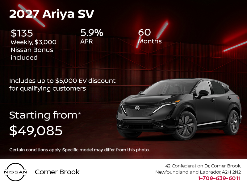 2027 Nissan Ariya
