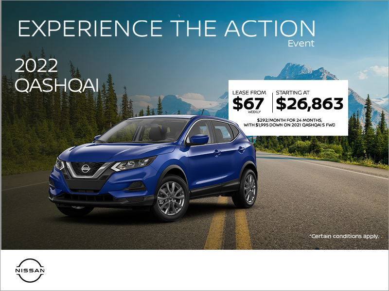 Nissan Thetford Get The 2022 Nissan Qashqai Today In Thetford Mines