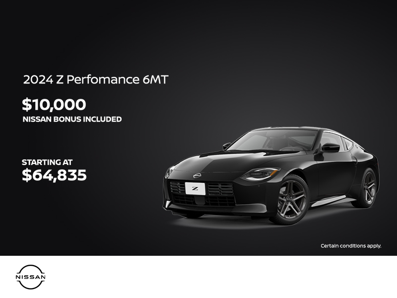 Get the 2024 Nissan Z Today!