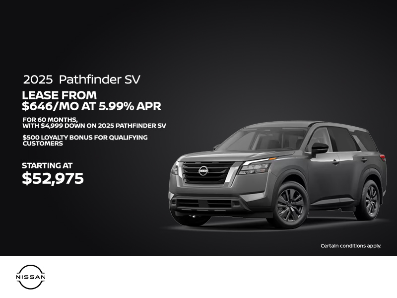 Get the 2025 Pathfinder today!