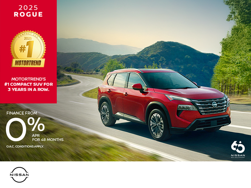 Get the 2025 Rogue SL Today!