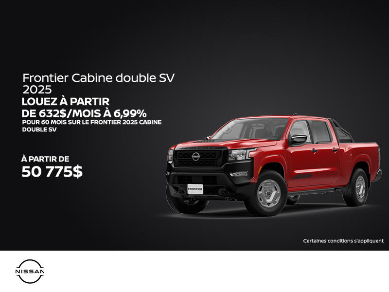 Obtenez le Frontier 2025 !