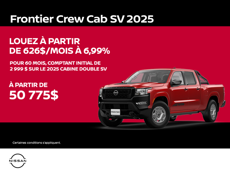 Obtenez le Frontier 2025 !