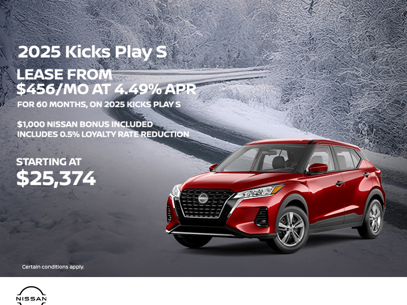 Get the 2025 Kicks Play Today!