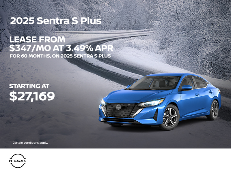 Get the 2025 Sentra Today!