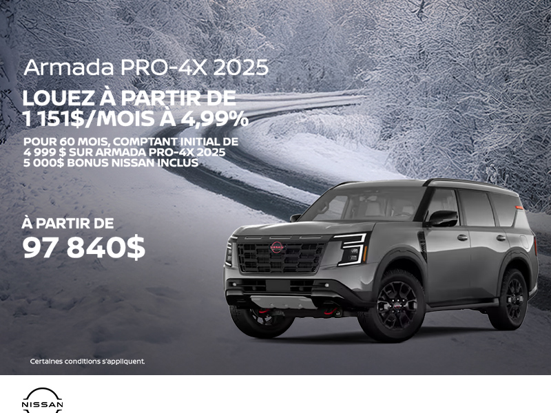 Obtenez la Armada 2025 !