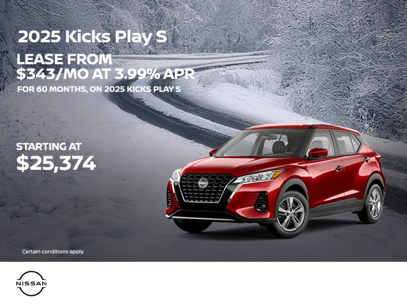 Get the 2025 Kicks Play Today!