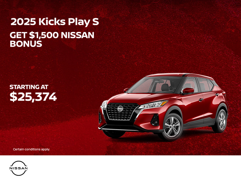 Get the 2025 Kicks Play Today!