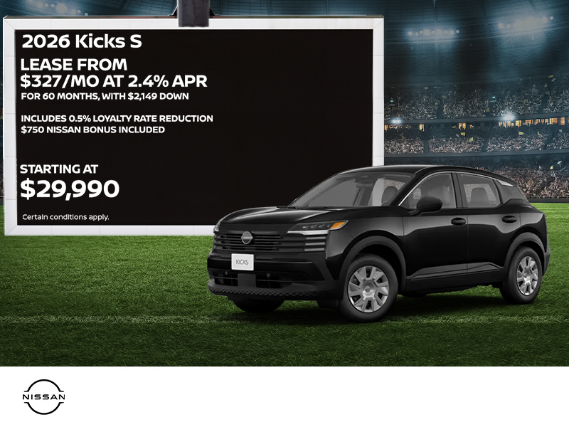 2026 Nissan Kicks