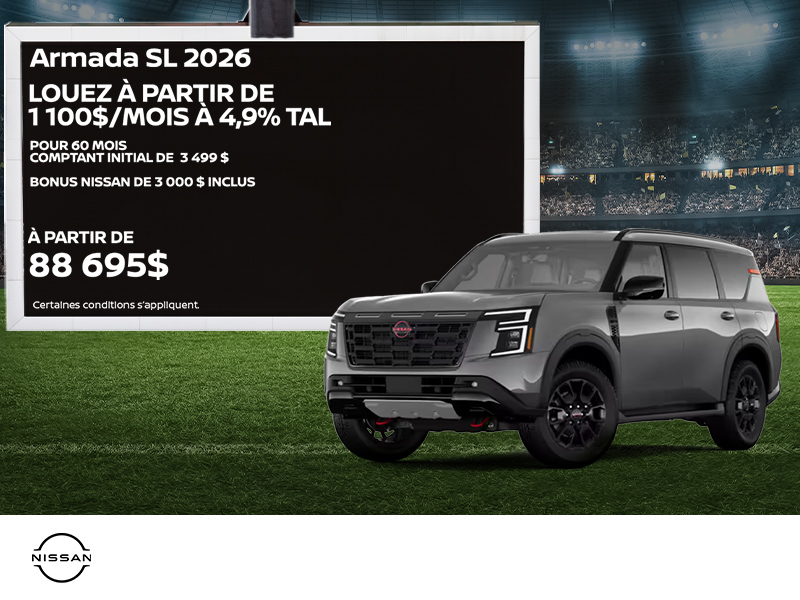 Nissan Armada 2026