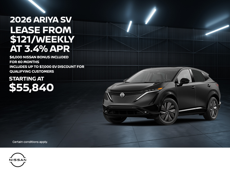 2026 Nissan Ariya