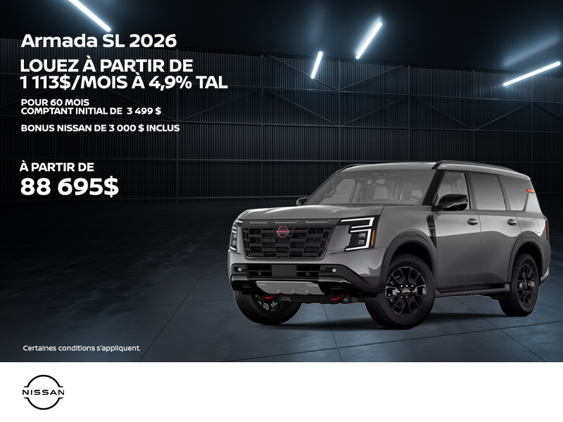 Nissan Armada 2026