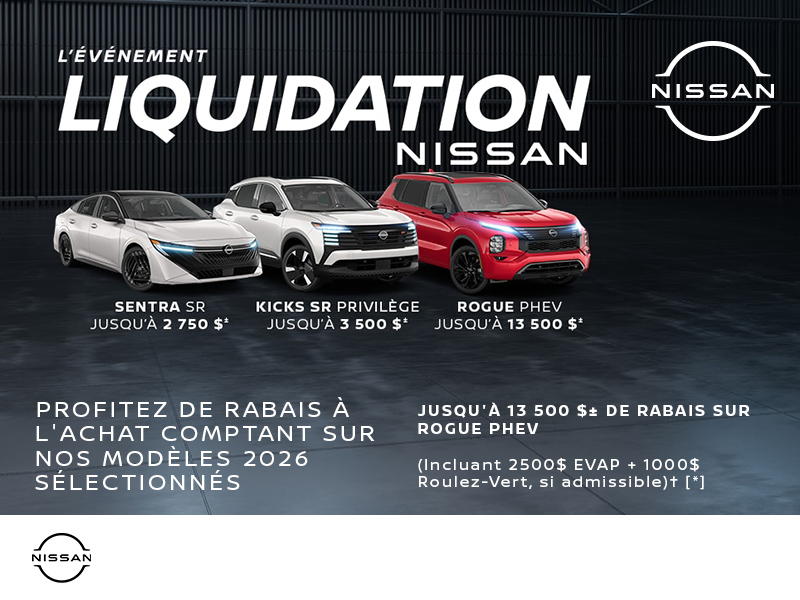 Événement mensuel Nissan
