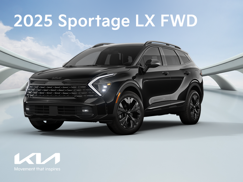 Get the 2025 Kia Sportage!