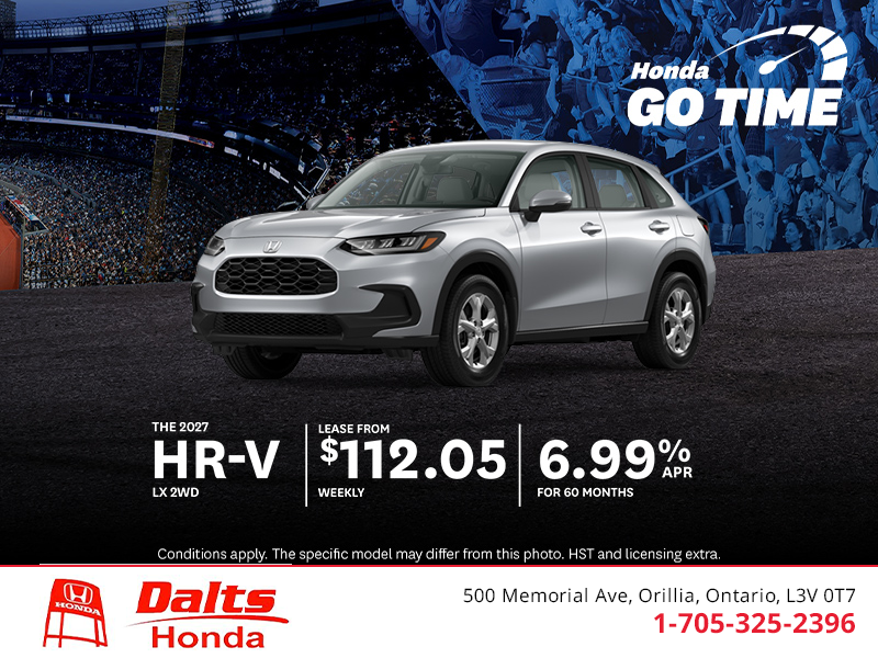 Get the 2026 Honda HR-V