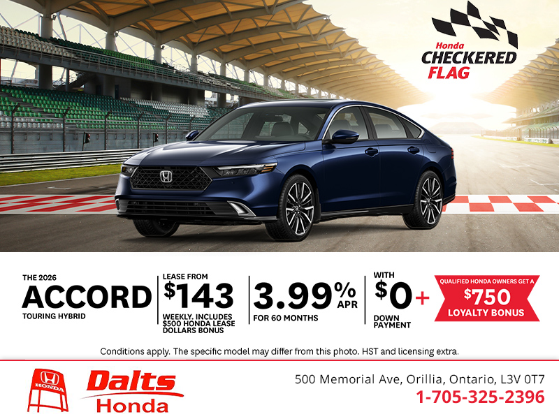 Get the 2026 Honda Accord!