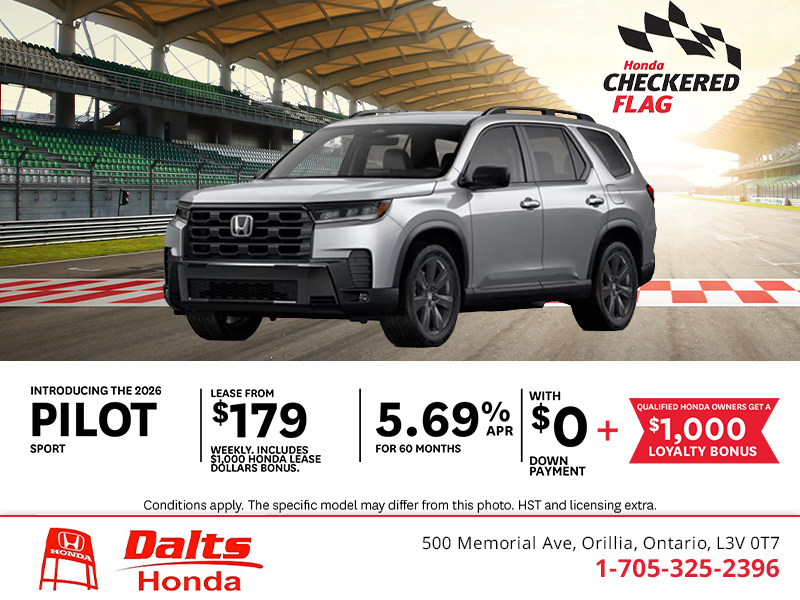 Get the 2026 Honda Pilot