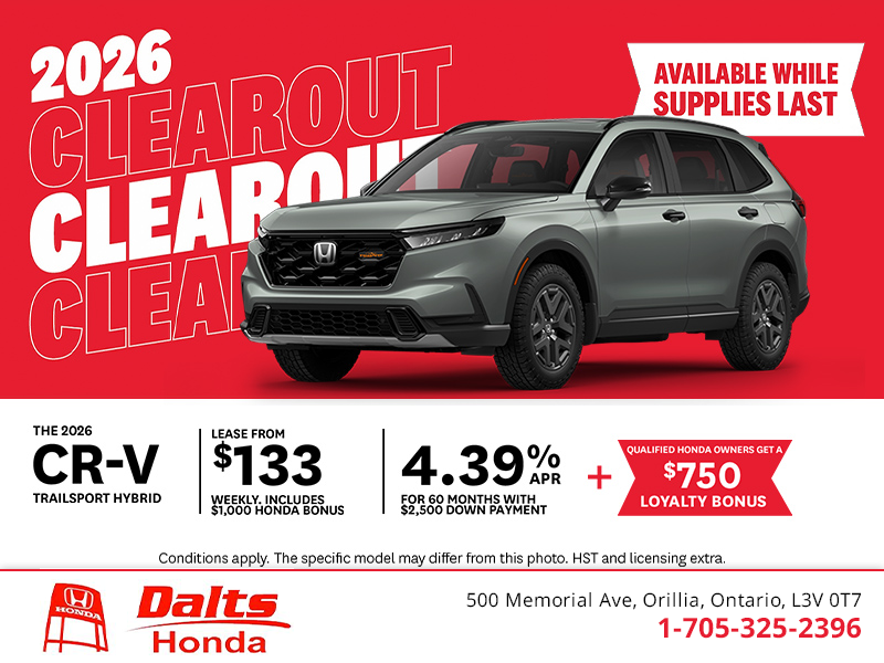 Get the 2026 Honda CR-V hybrid!