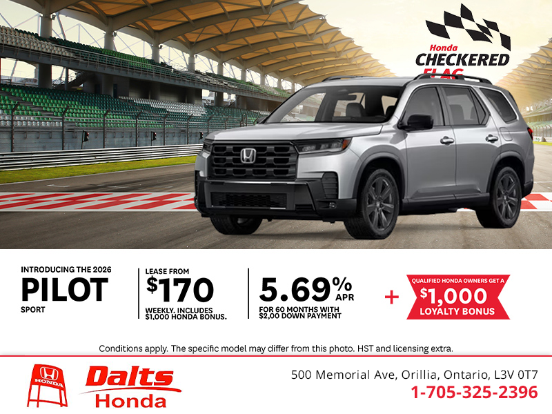 Get the 2026 Honda Pilot