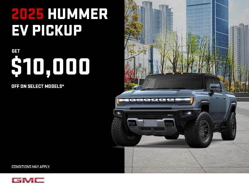 The 2025 GMC Hummer EV Pickup