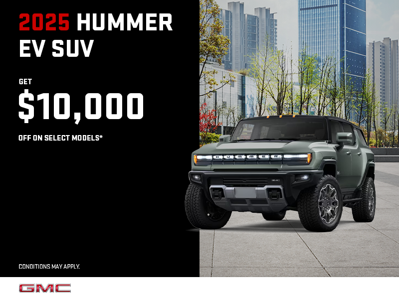 The 2025 GMC Hummer EV SUV