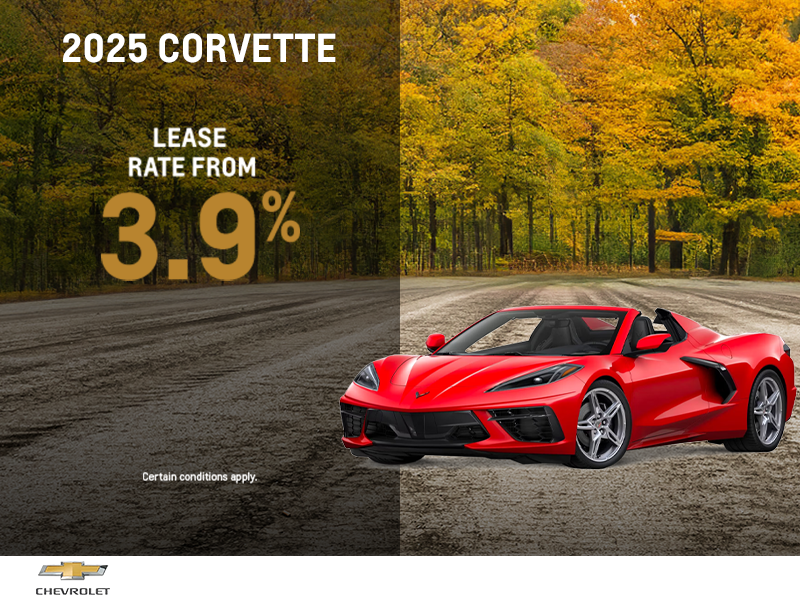 Get the 2025 Chevrolet Corvette